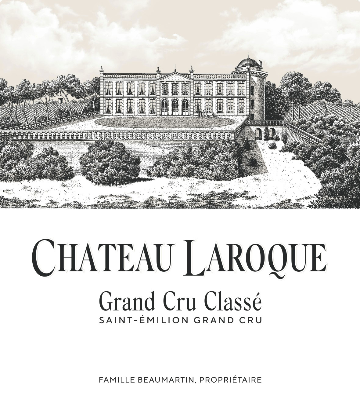 Chateau Laroque label
