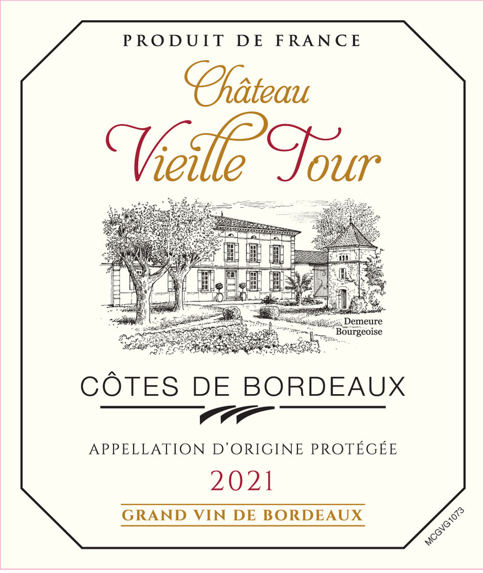 Chateau Vieille Tour label