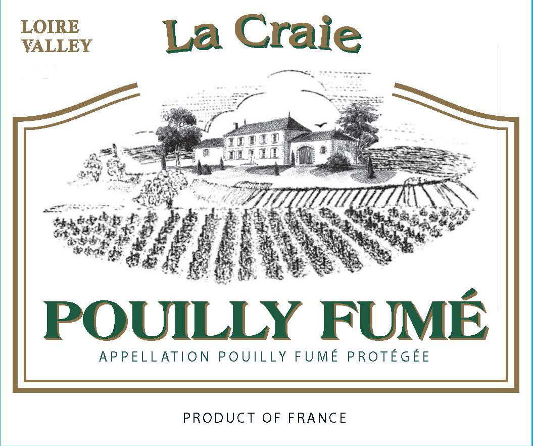 Pouilly Fume - La Craie label