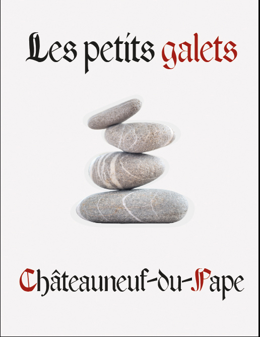 Les Petits Galets - Chateauneuf du Pape label