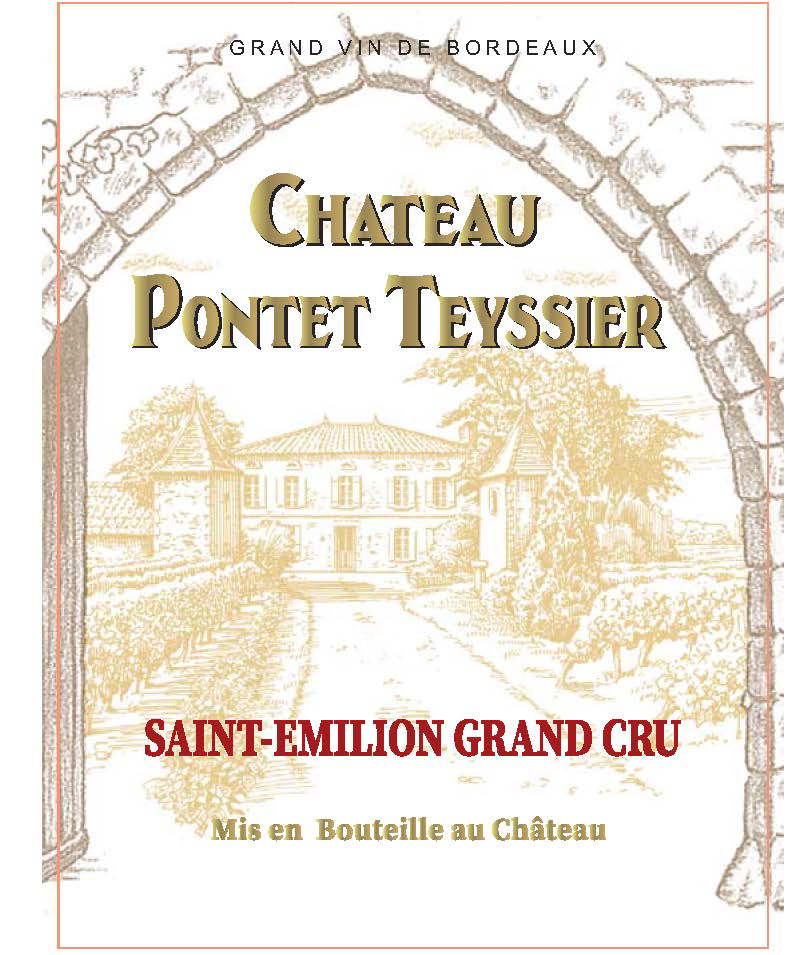 Chateau Pontet Teyssier label