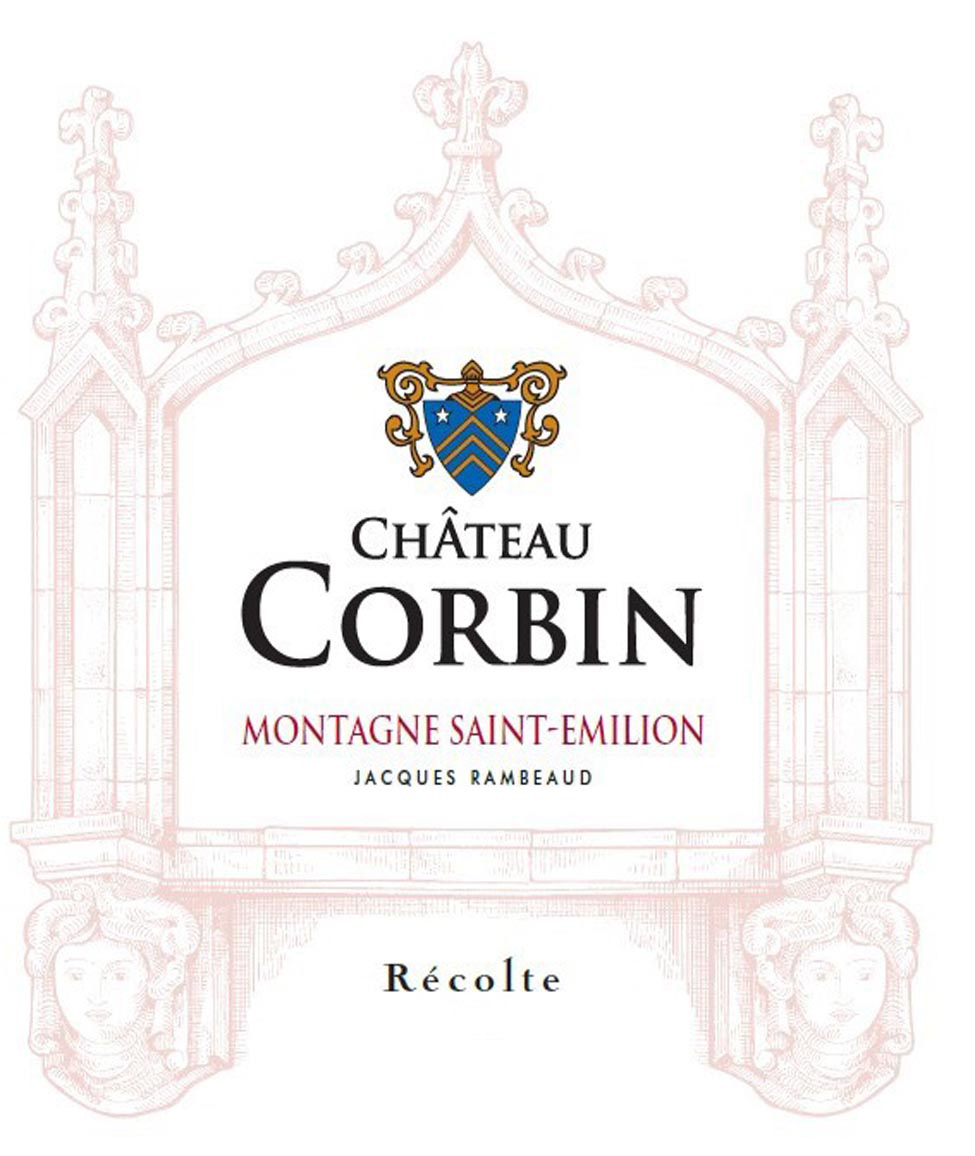 Chateau Corbin - Montagne St. Emilion label