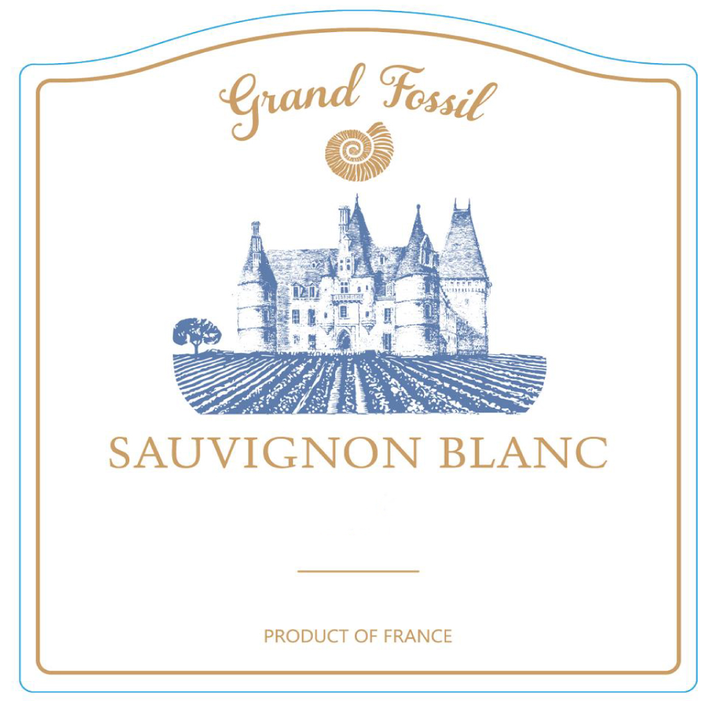 Grand Fossil - Sauvignon Blanc label