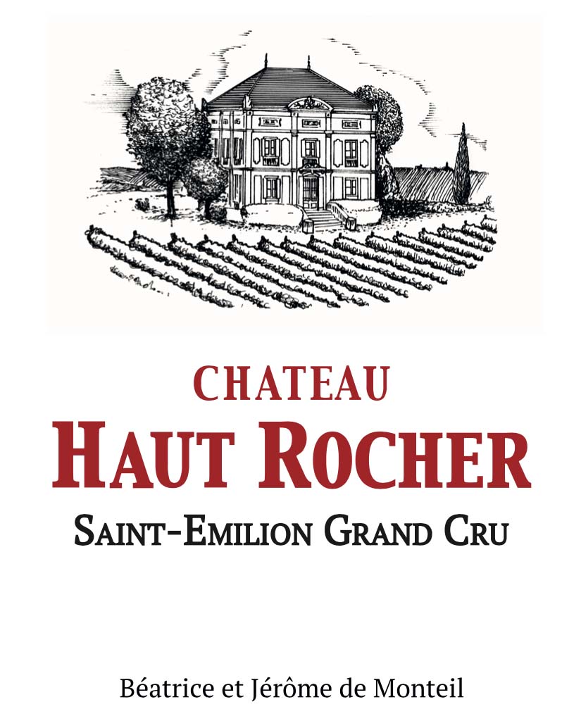 Chateau Haut Rocher label
