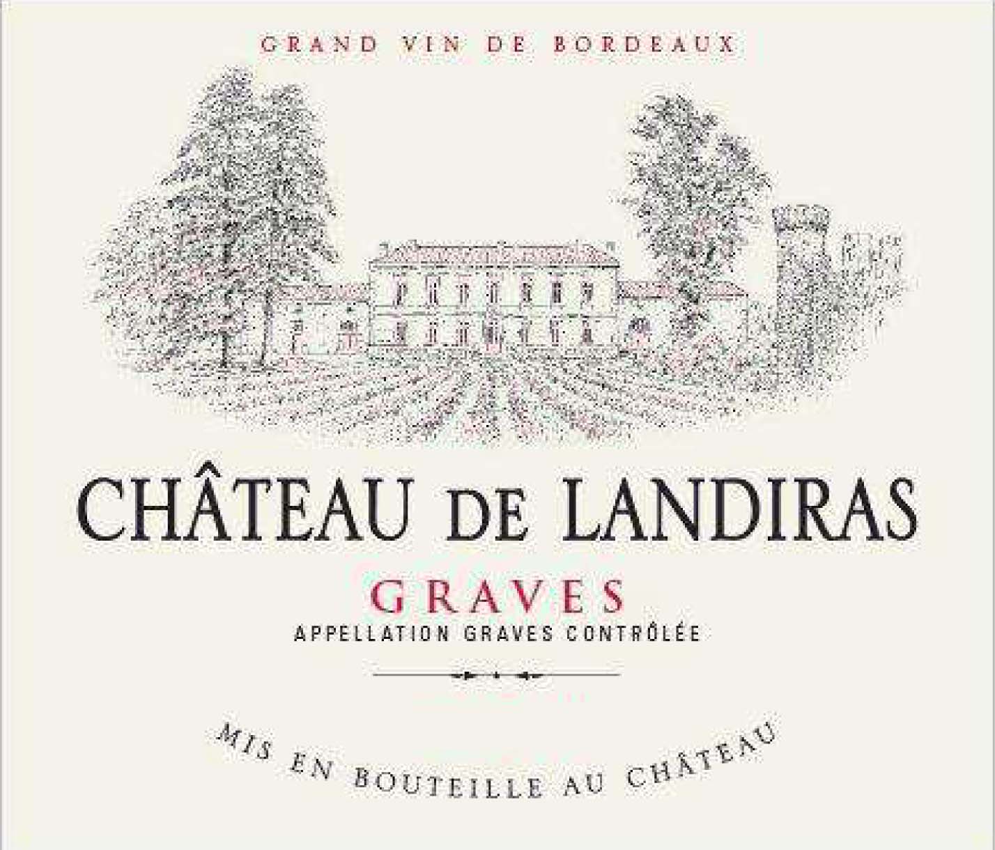 Chateau de Landiras label