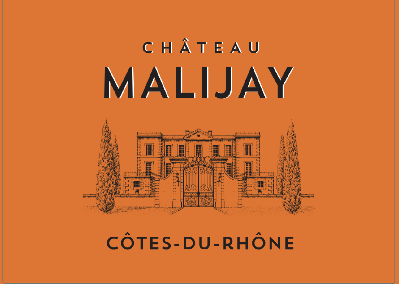 Chateau Malijay - Cotes du Rhone label