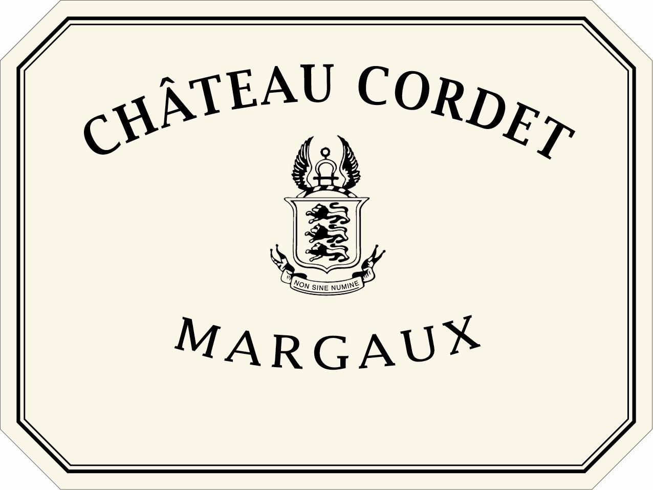 Chateau Cordet label