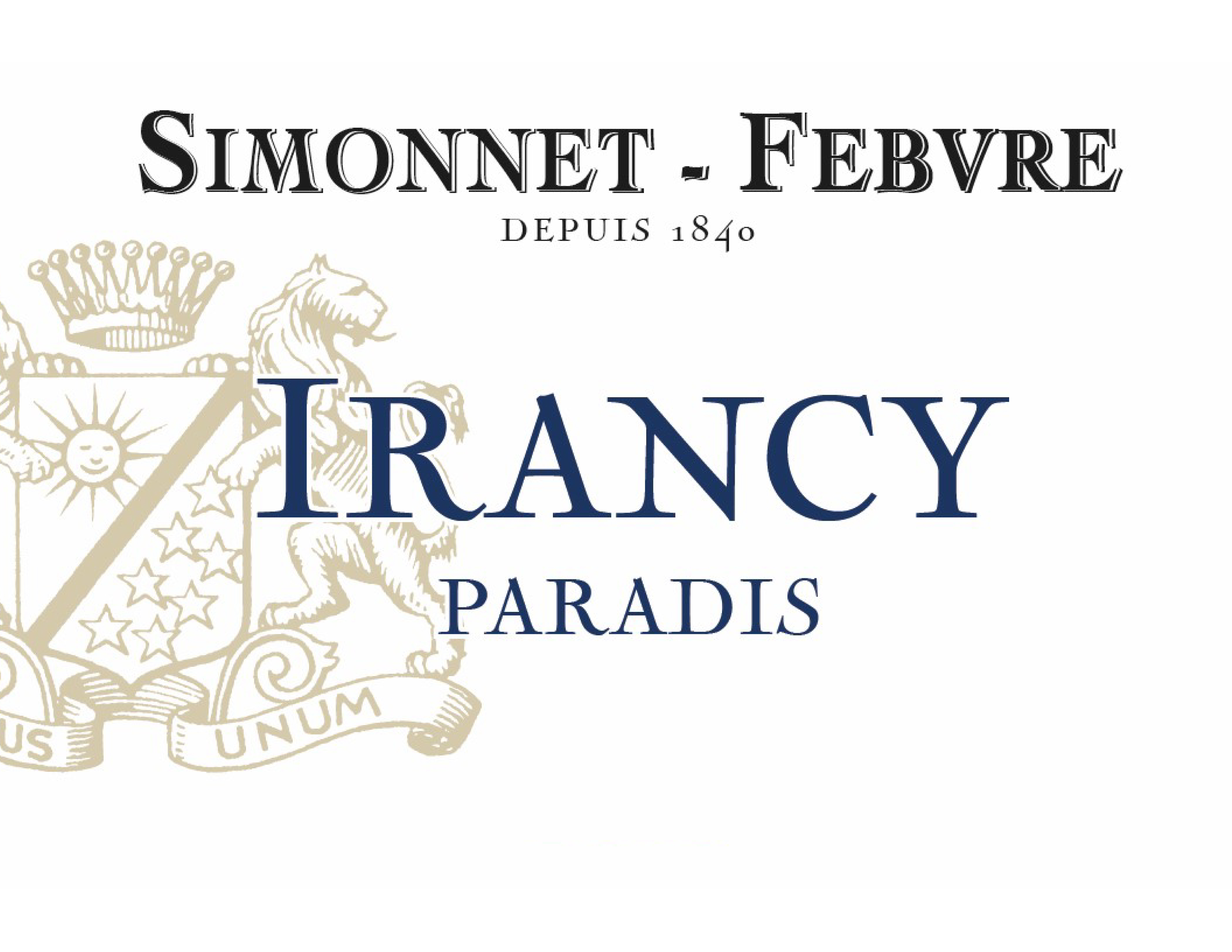 Simonnet-Febvre - Irancy label