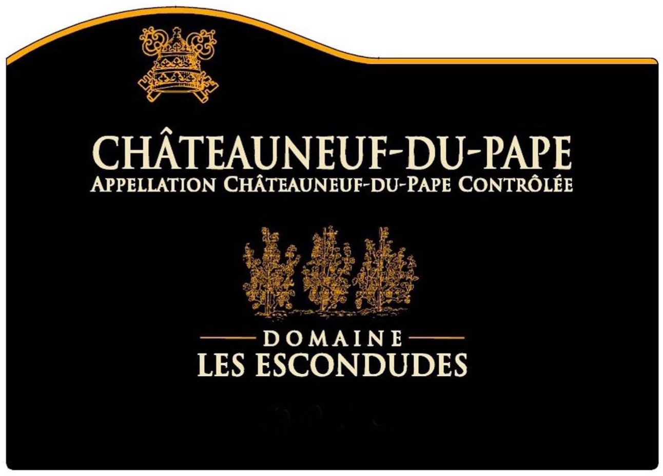 Cellier Des Princes - Chateauneuf du Pape Domaine des Escondudes label