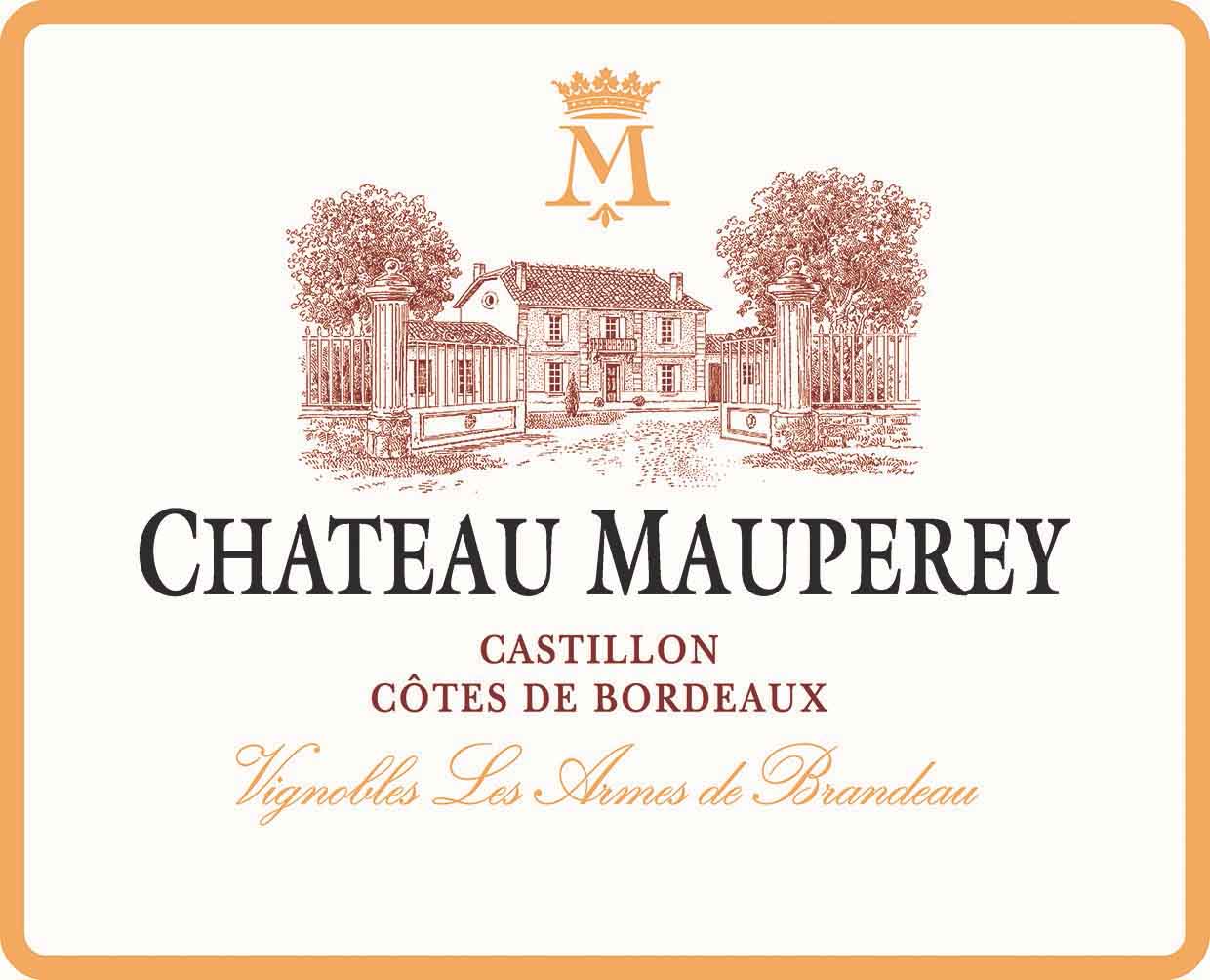 Chateau Mauperey label