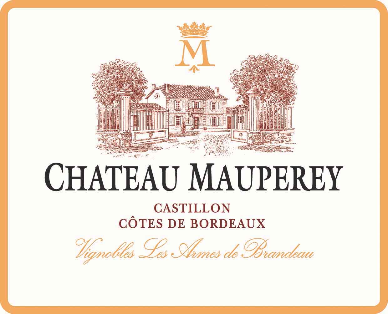 Chateau Mauperey label