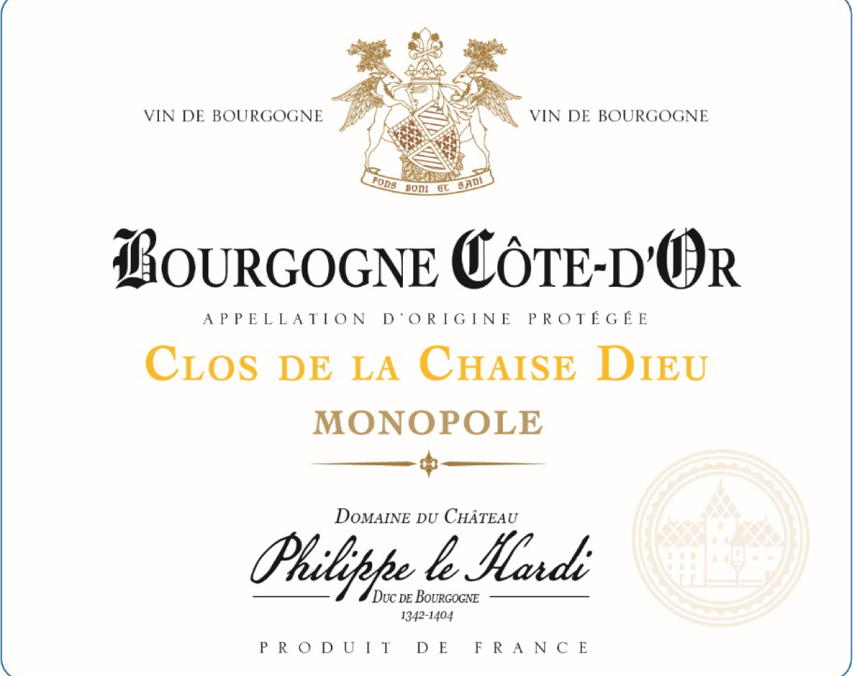 Domaine du Château Philippe le Hardi - Clos De La Chaise Dieu Blanc - Monopole label