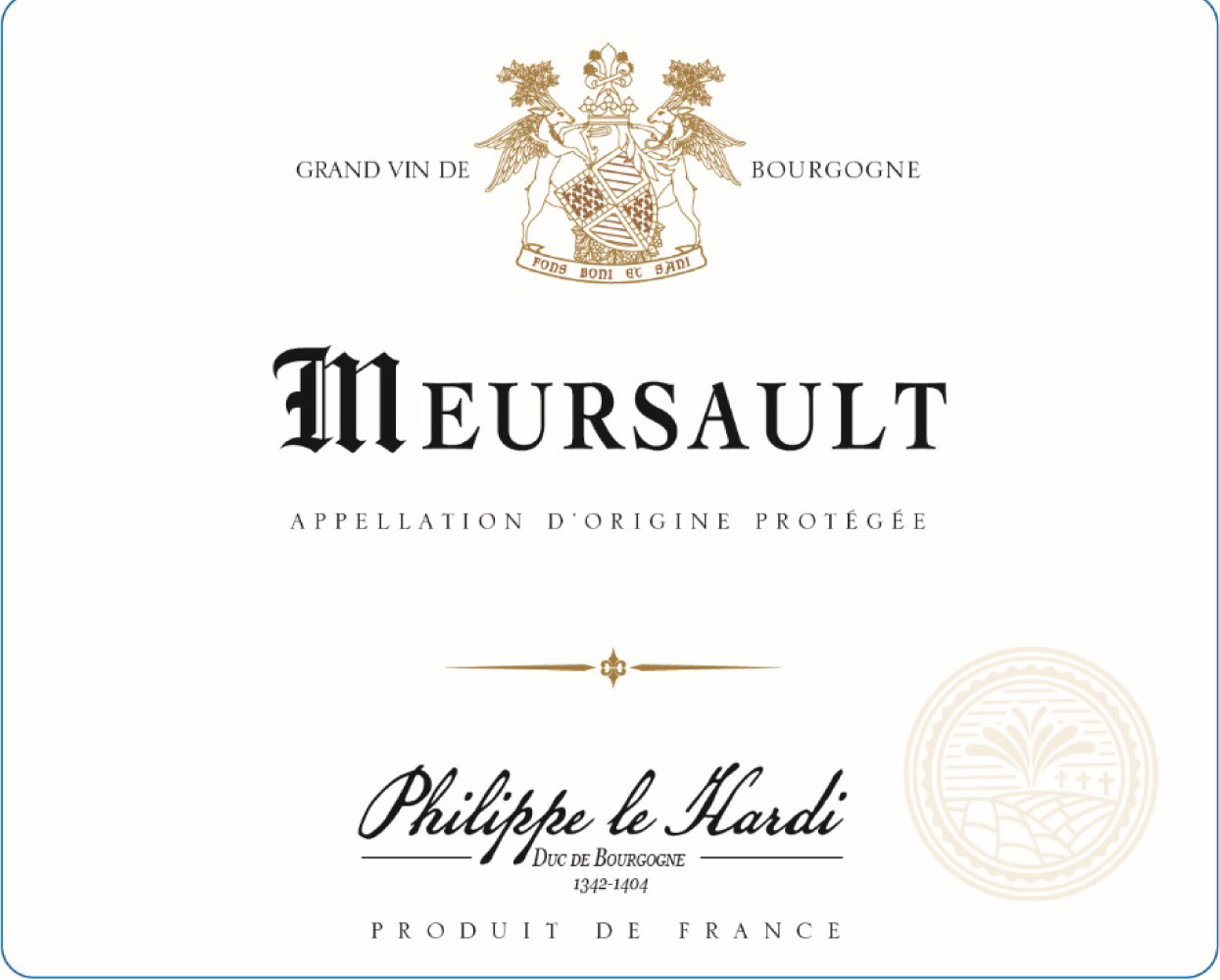 Philippe le Hardi - Meursault Blanc label