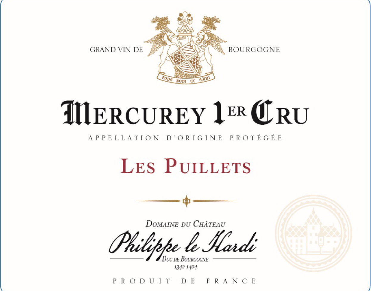Domaine du Château Philippe le Hardi - Mercurey 1er Cru Rouge Les Puillets label