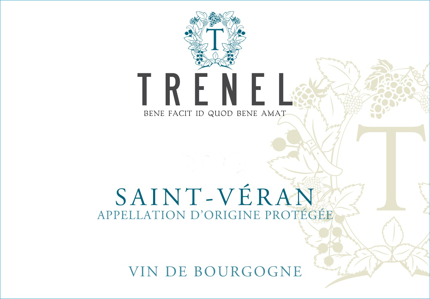 Trenel - Saint-Veran label