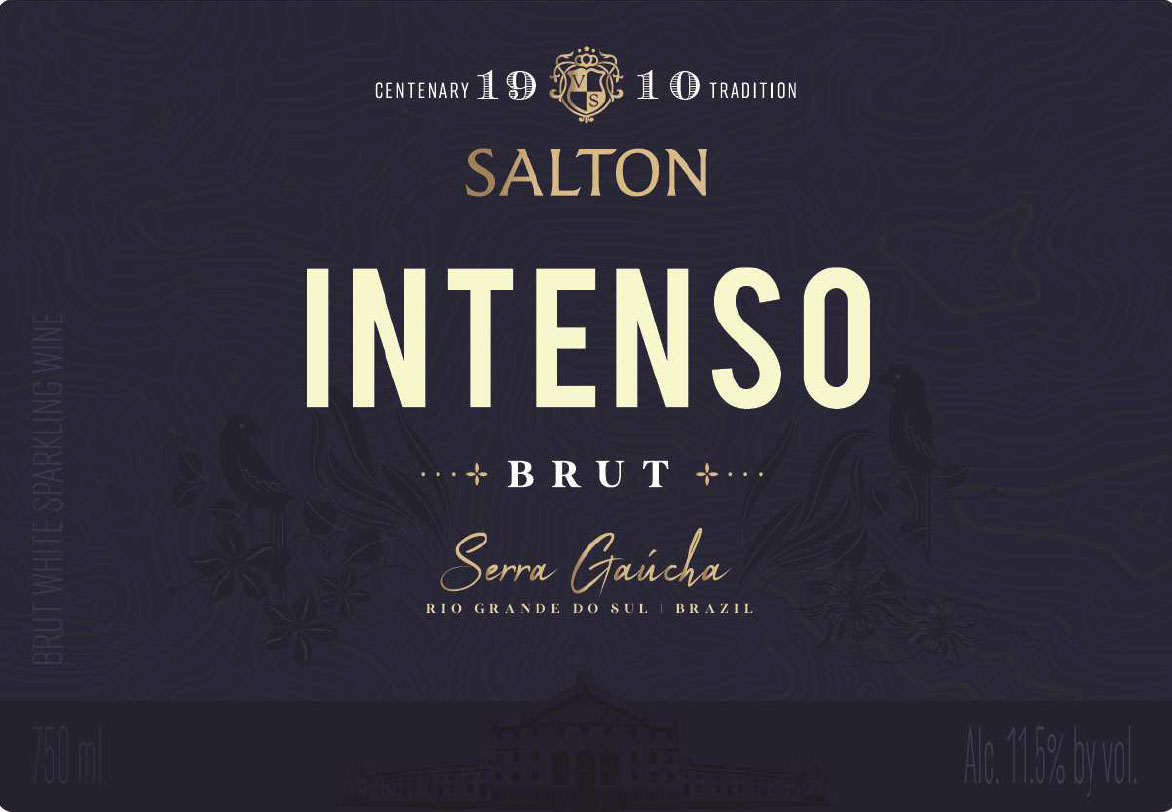 Salton Intenso - Brut label