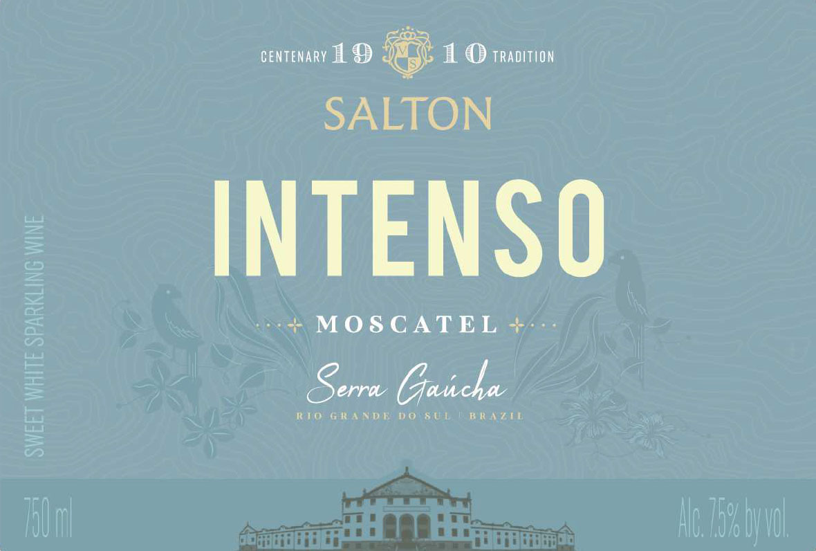 Salton Intenso - Moscatel label