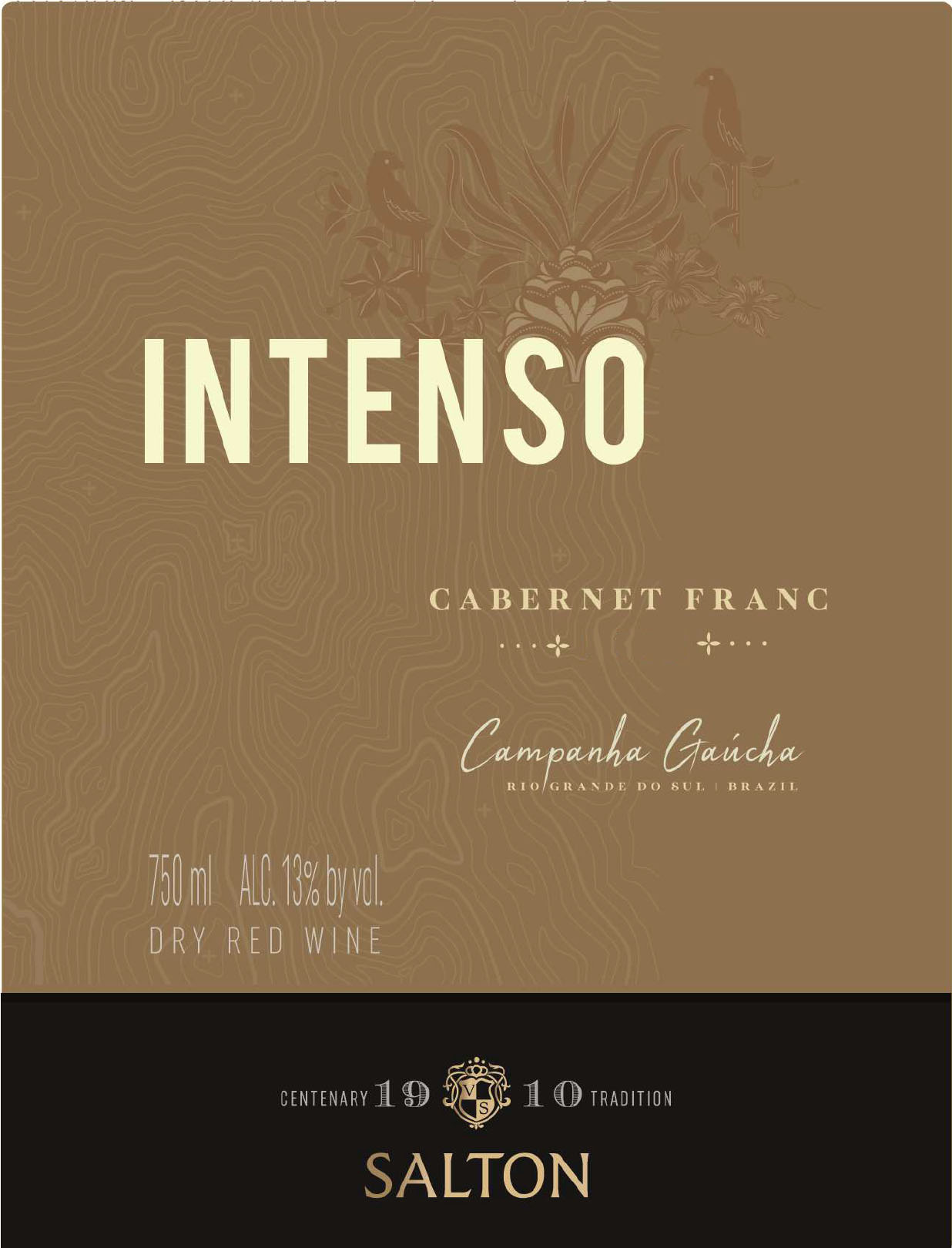 Salton Intenso - Cabernet Franc  label