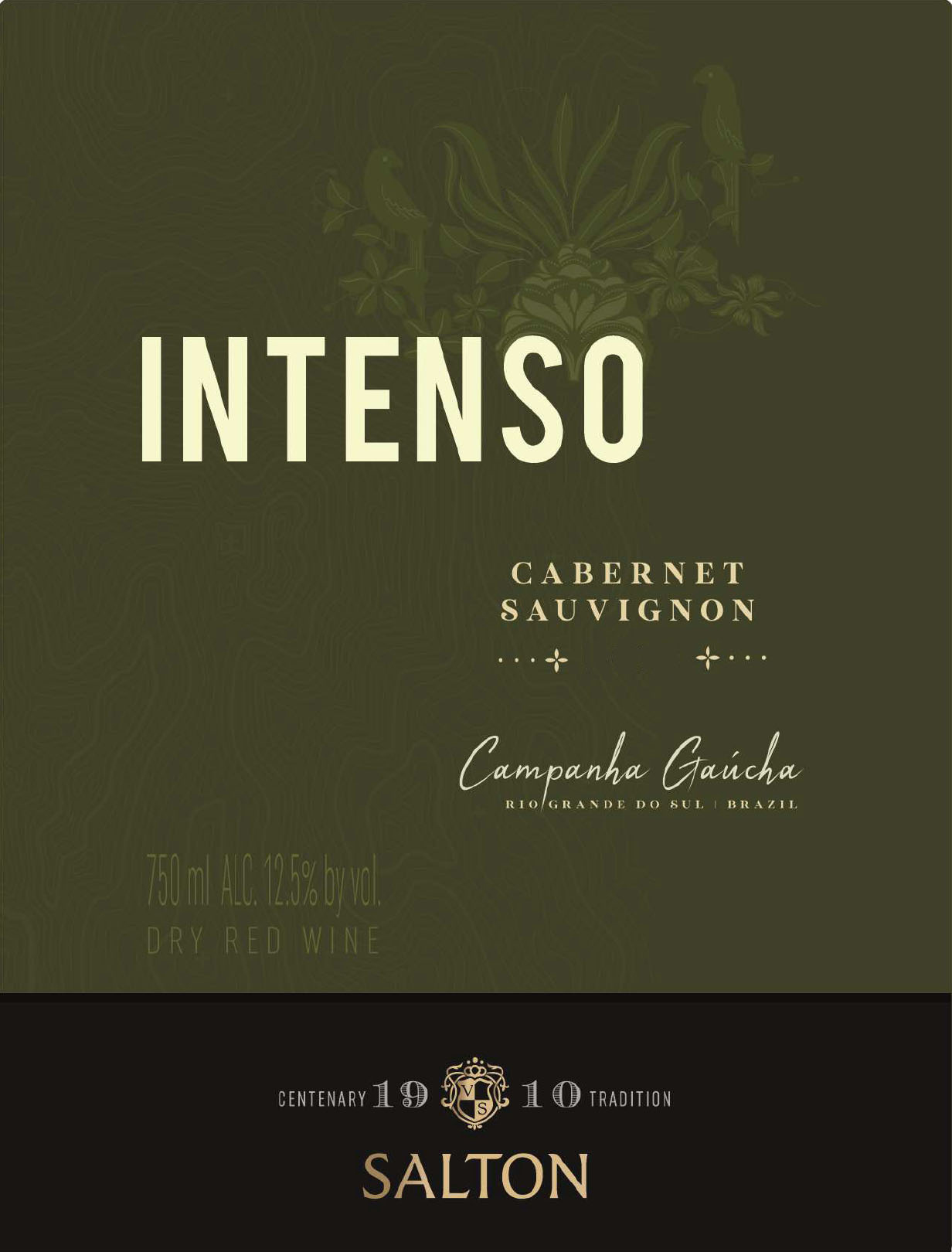 Salton Intenso - Cabernet Sauvignon label
