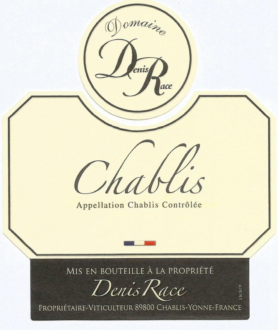 Domaine Denis Race - Chablis label