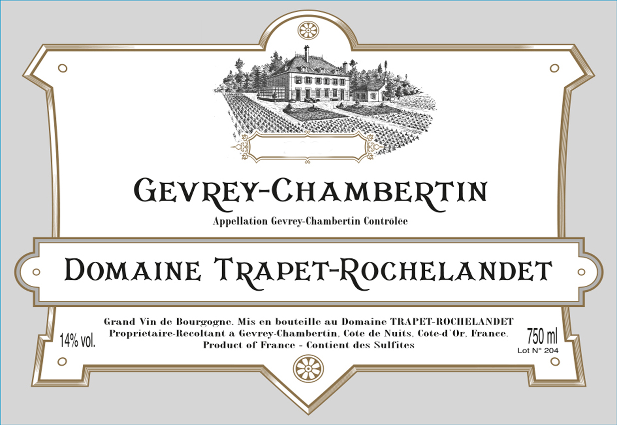 Domaine Trapet Rochelandet - Gevrey Chambertin label