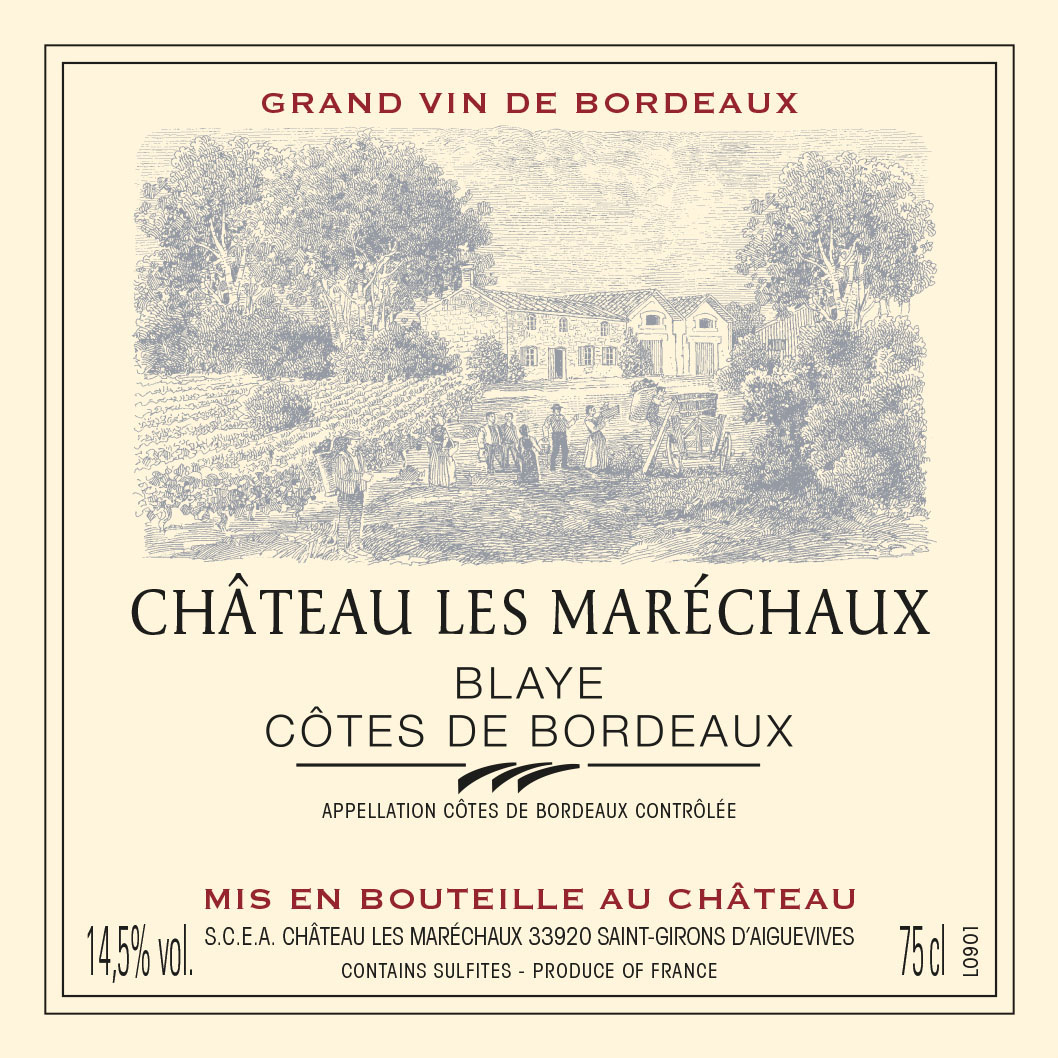 Chateau Les Marechaux label