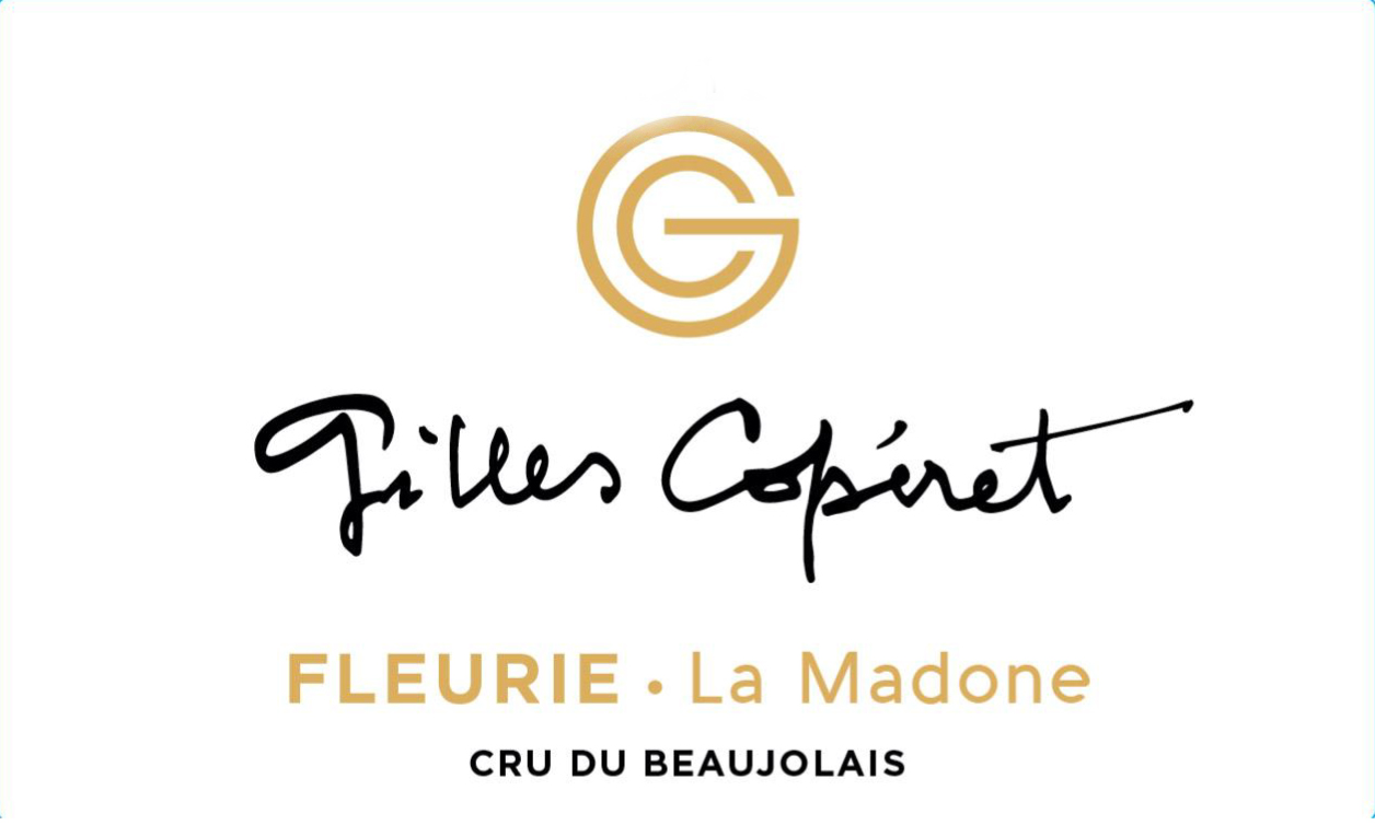Domaine Gilles Coperet - Fleurie La Madone label