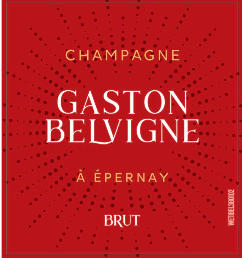 Gaston Belvigne Brut - Epernay label