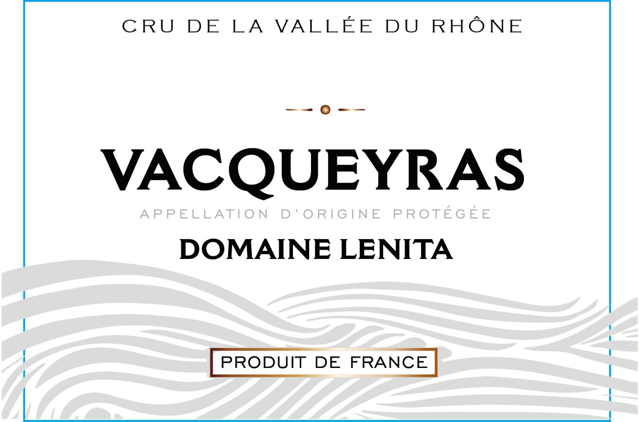 Domaine Lenita - Vacqueyras label