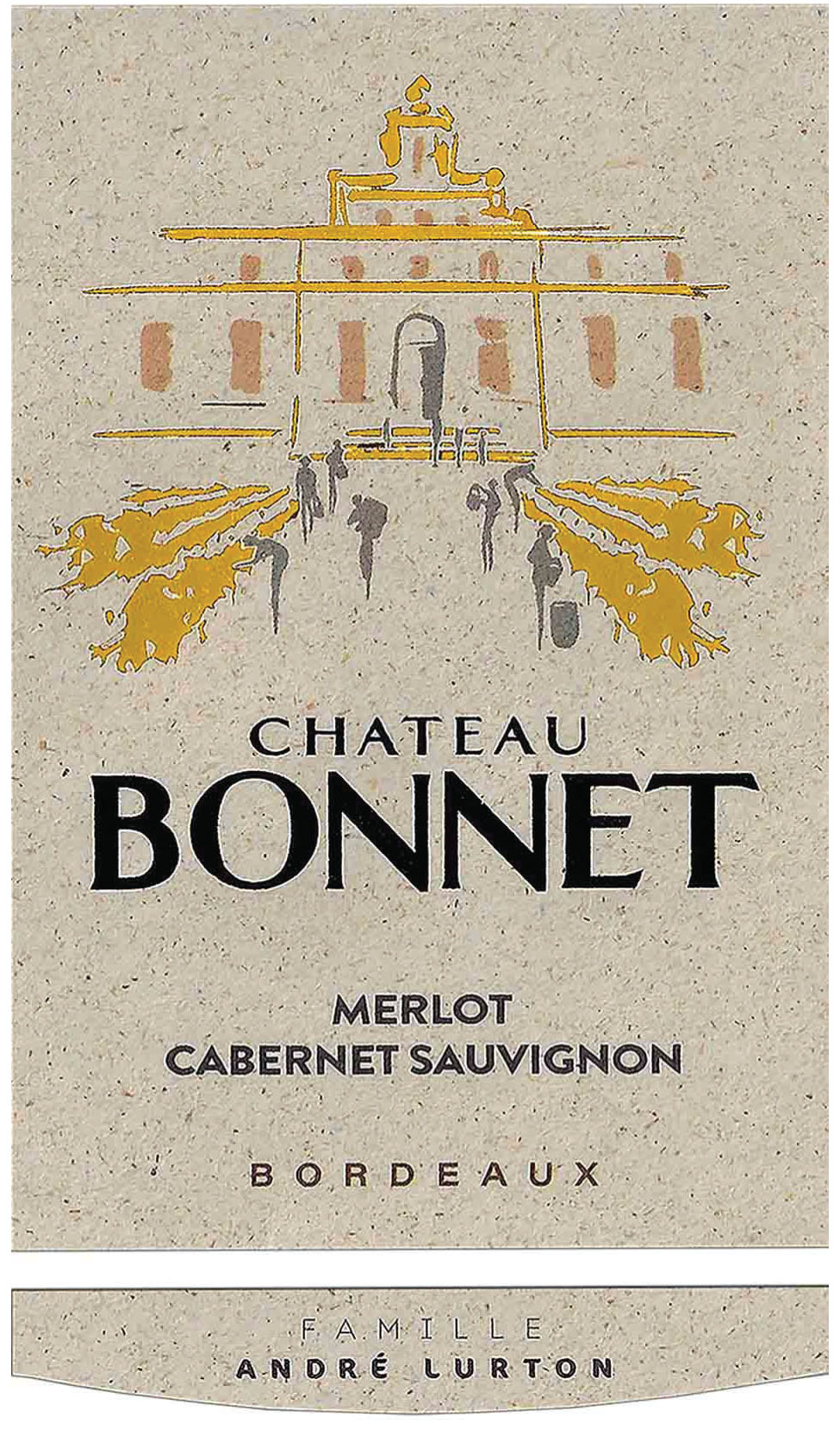 Chateau Bonnet - Rouge label