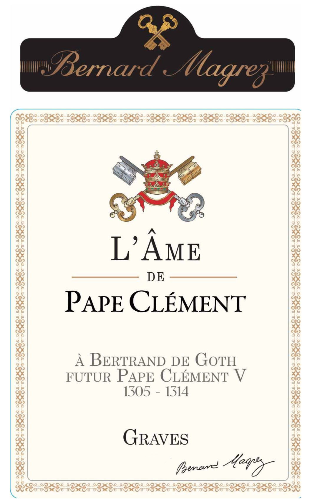 l'Ame de Pape Clement Rouge label