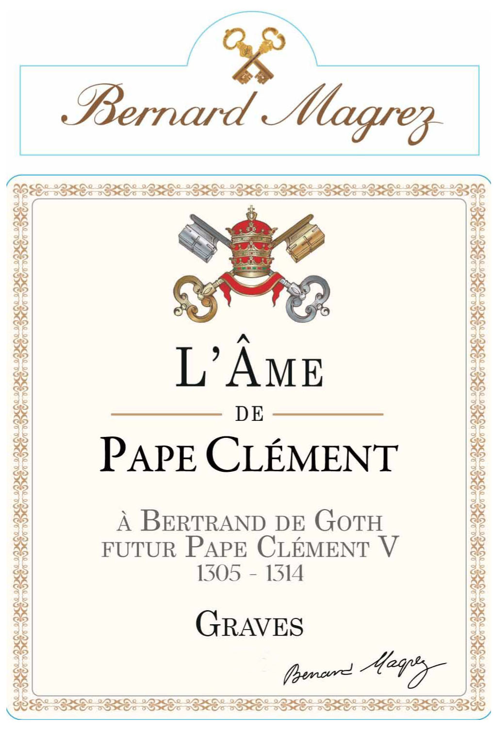 l'Ame de Pape Clement Blanc label