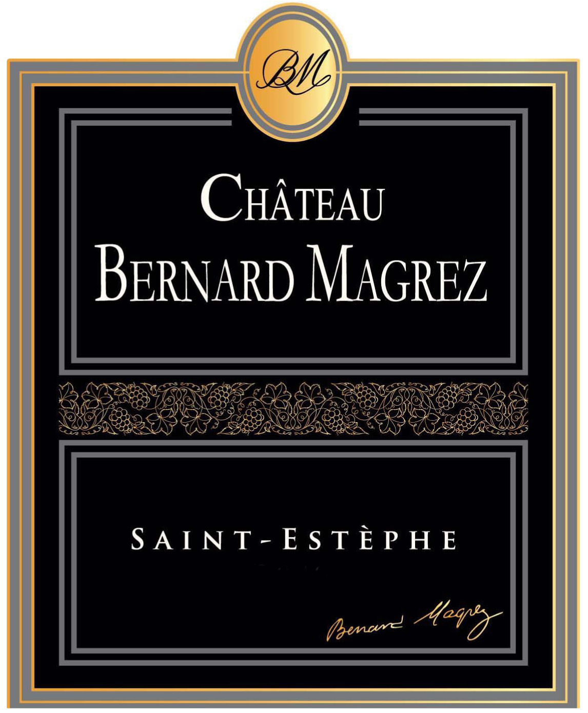 Chateau Bernard Magrez - Saint-Estephe label