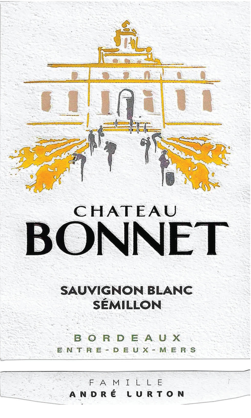 Chateau Bonnet - Blanc label