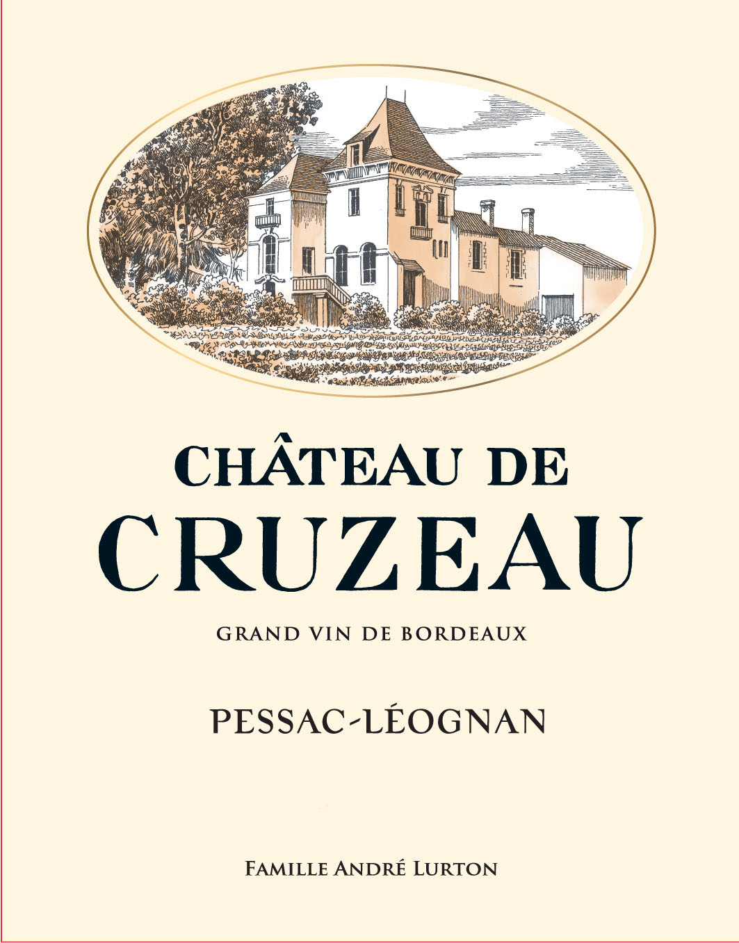 Chateau de Cruzeau - Rouge label
