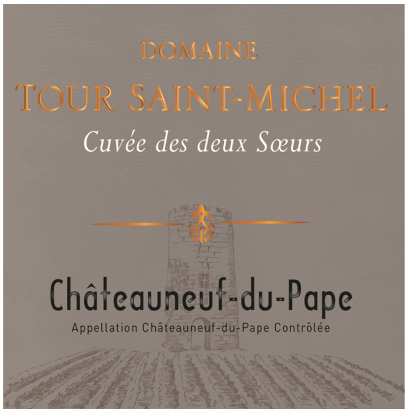 Domaine Tour Saint Michel - Cuvee des Deux Soeurs label