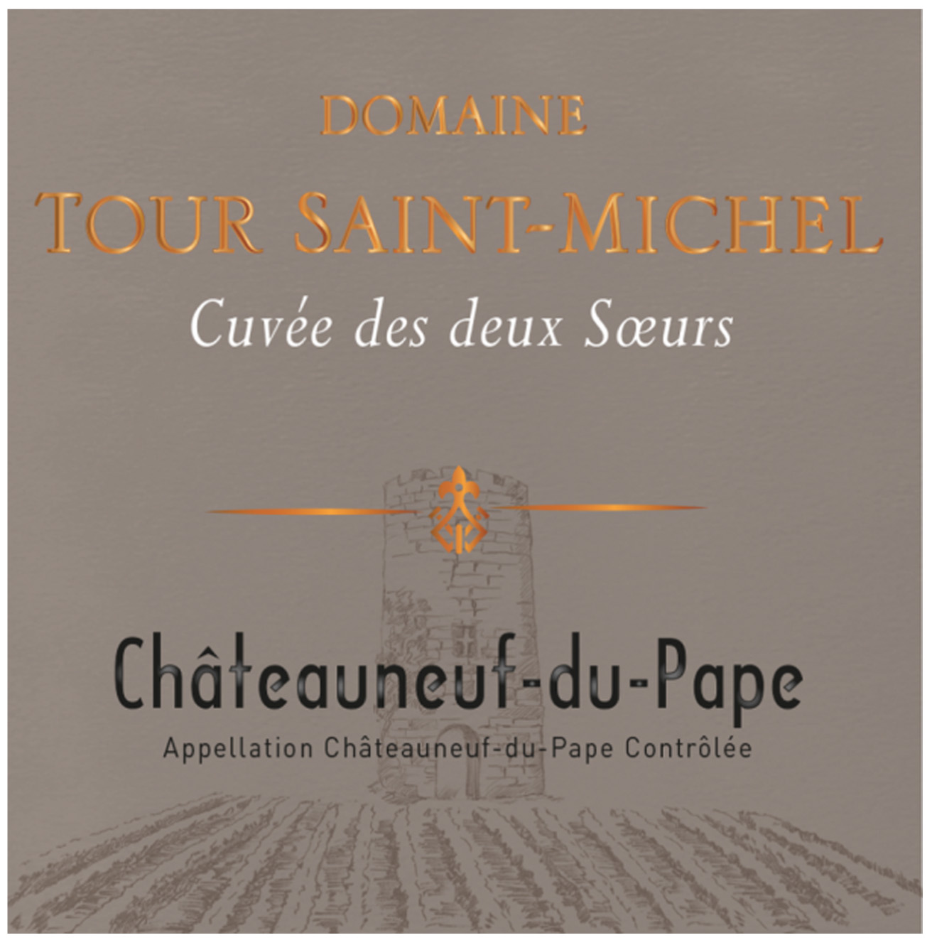 Domaine Tour Saint Michel - Cuvee des Deux Soeurs label