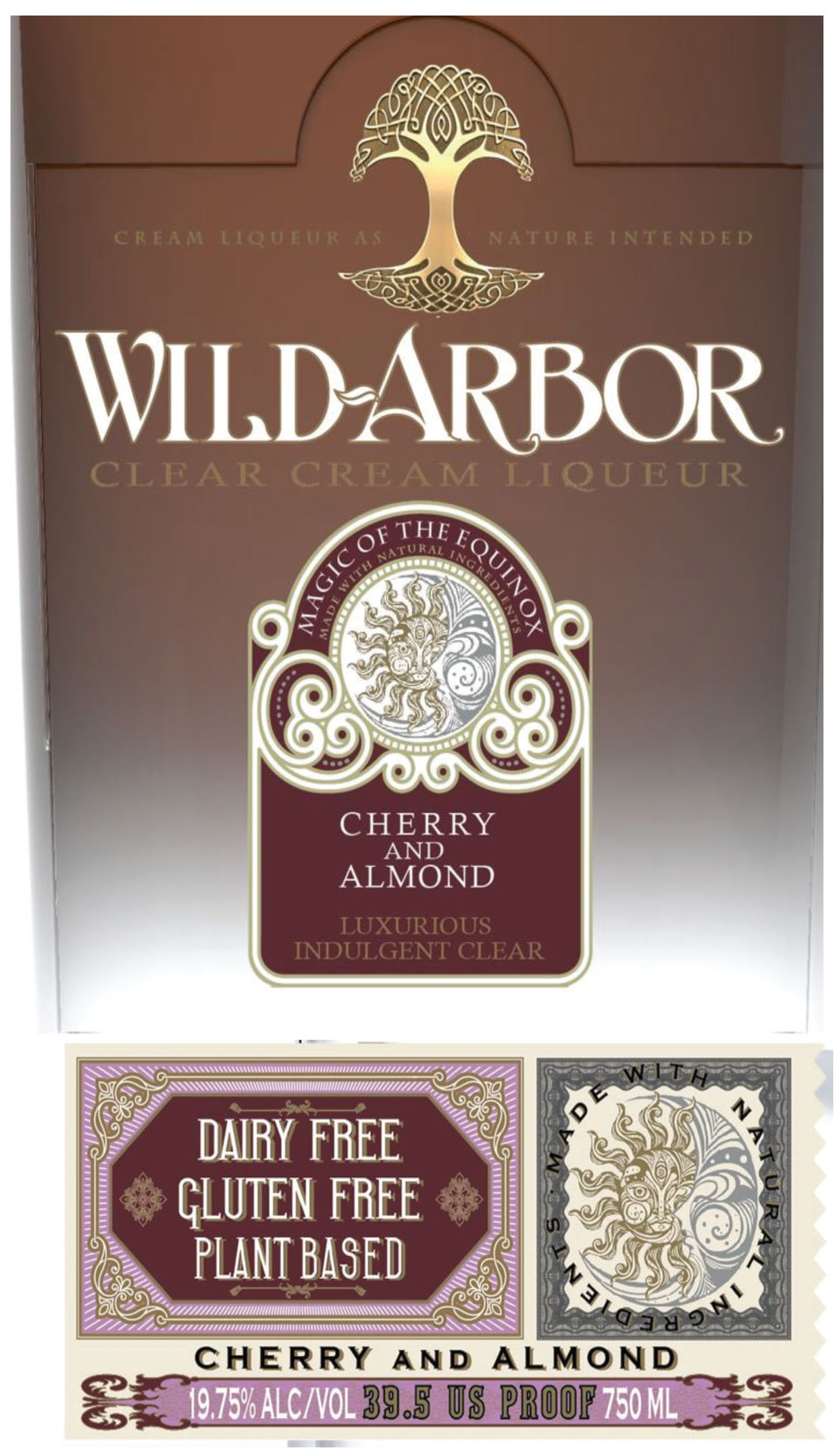 Wild Arbor - Cherry and Almond - Magic of the Equinox label