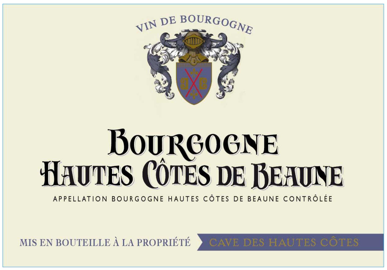 Cave des Hautes Côtes - Hautes Cotes de beaune white label