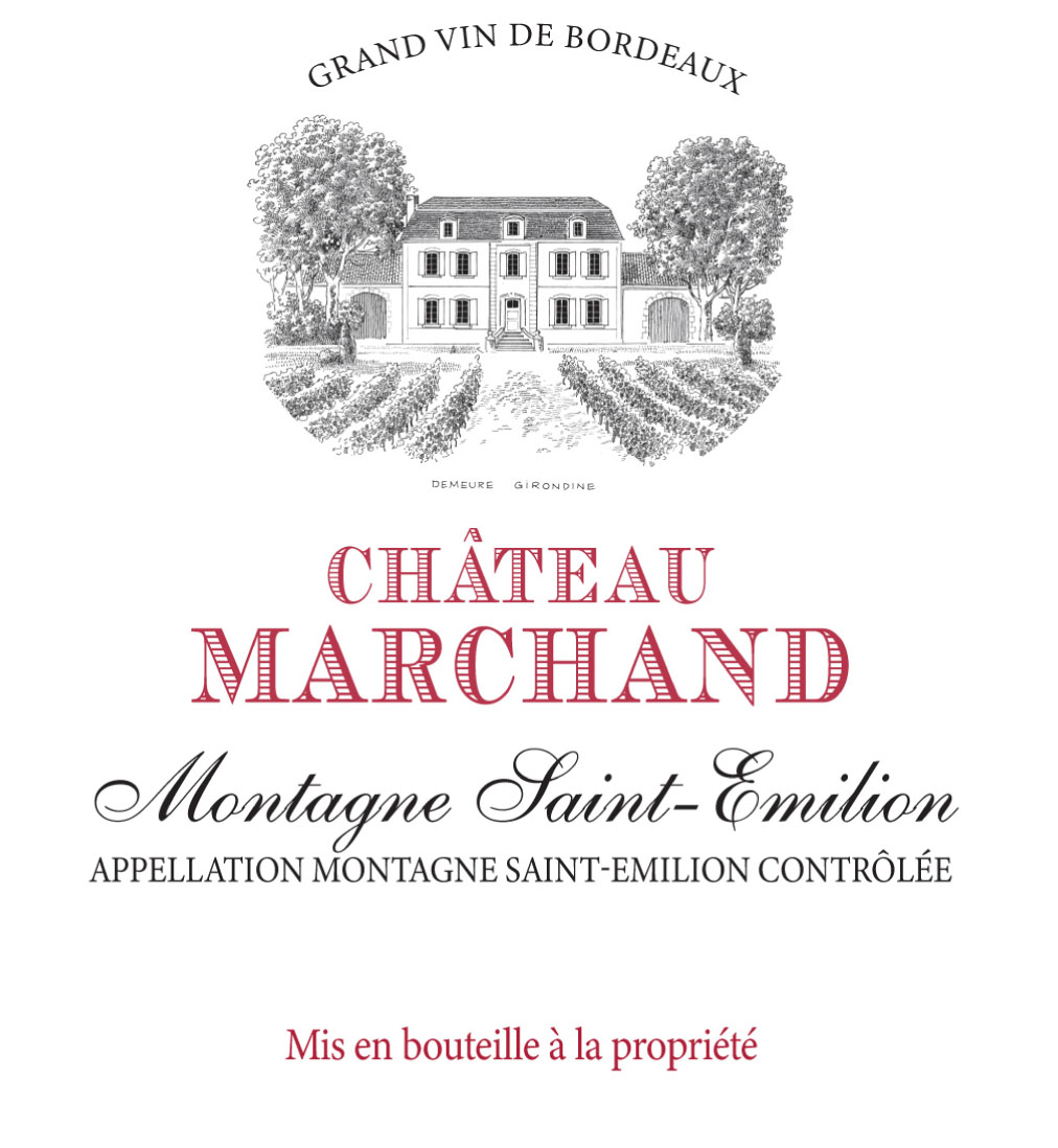Chateau Marchand - Montagne St. Emilion label