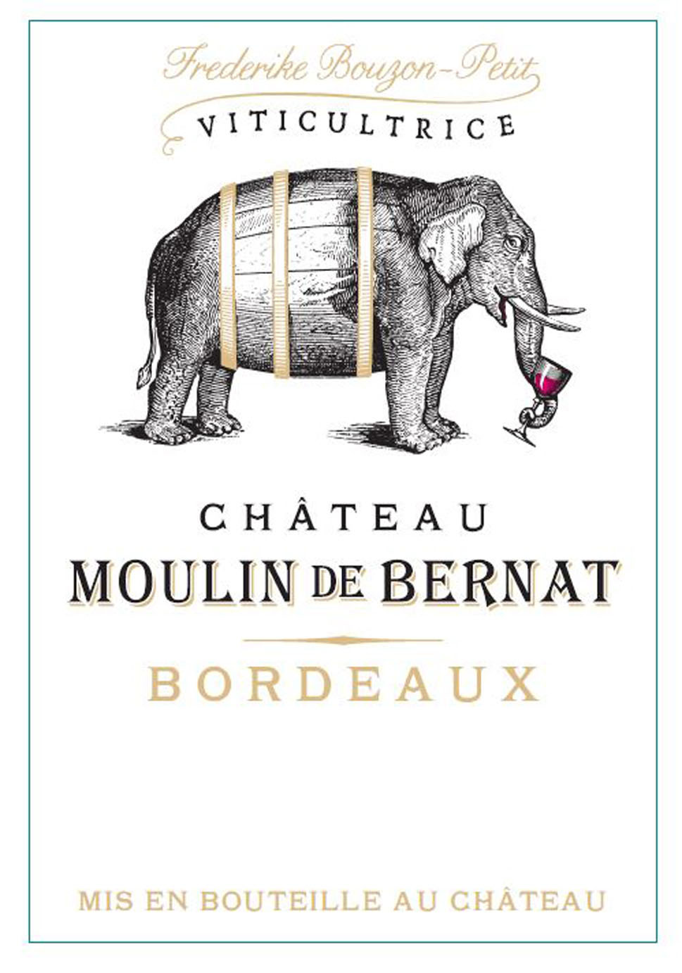 Chateau Moulin de Bernat label