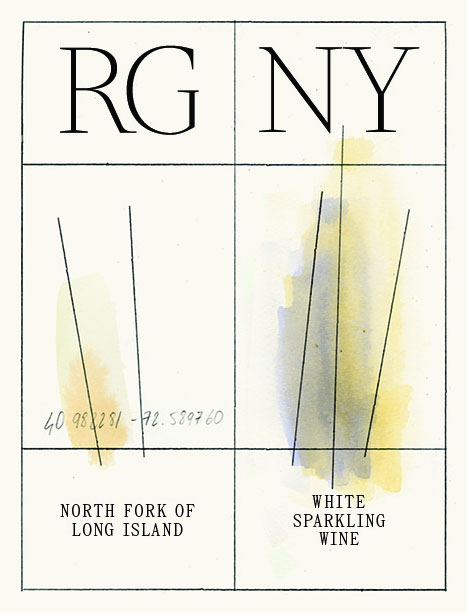 RGNY - White Sparkling  label