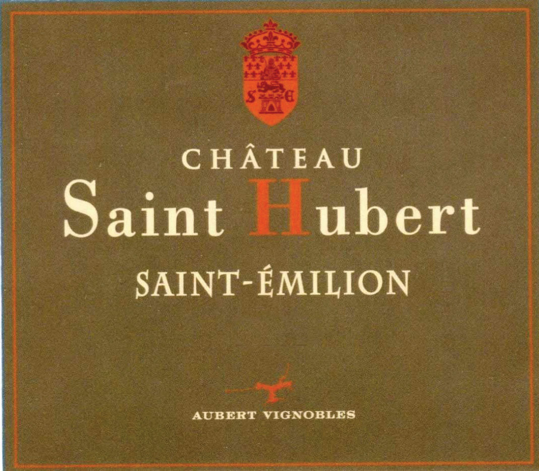 Chateau Saint Hubert Saint-Emilion label