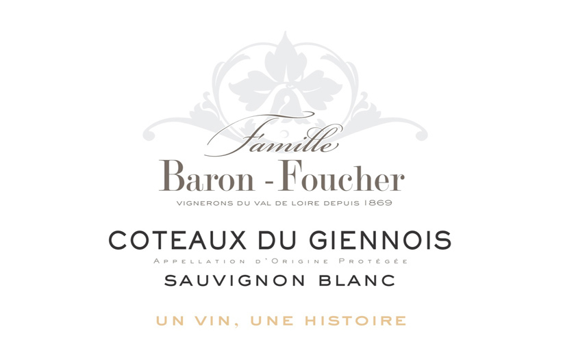 Famille Baron Foucher - Coteaux du Giennois Sauvignon Blanc label