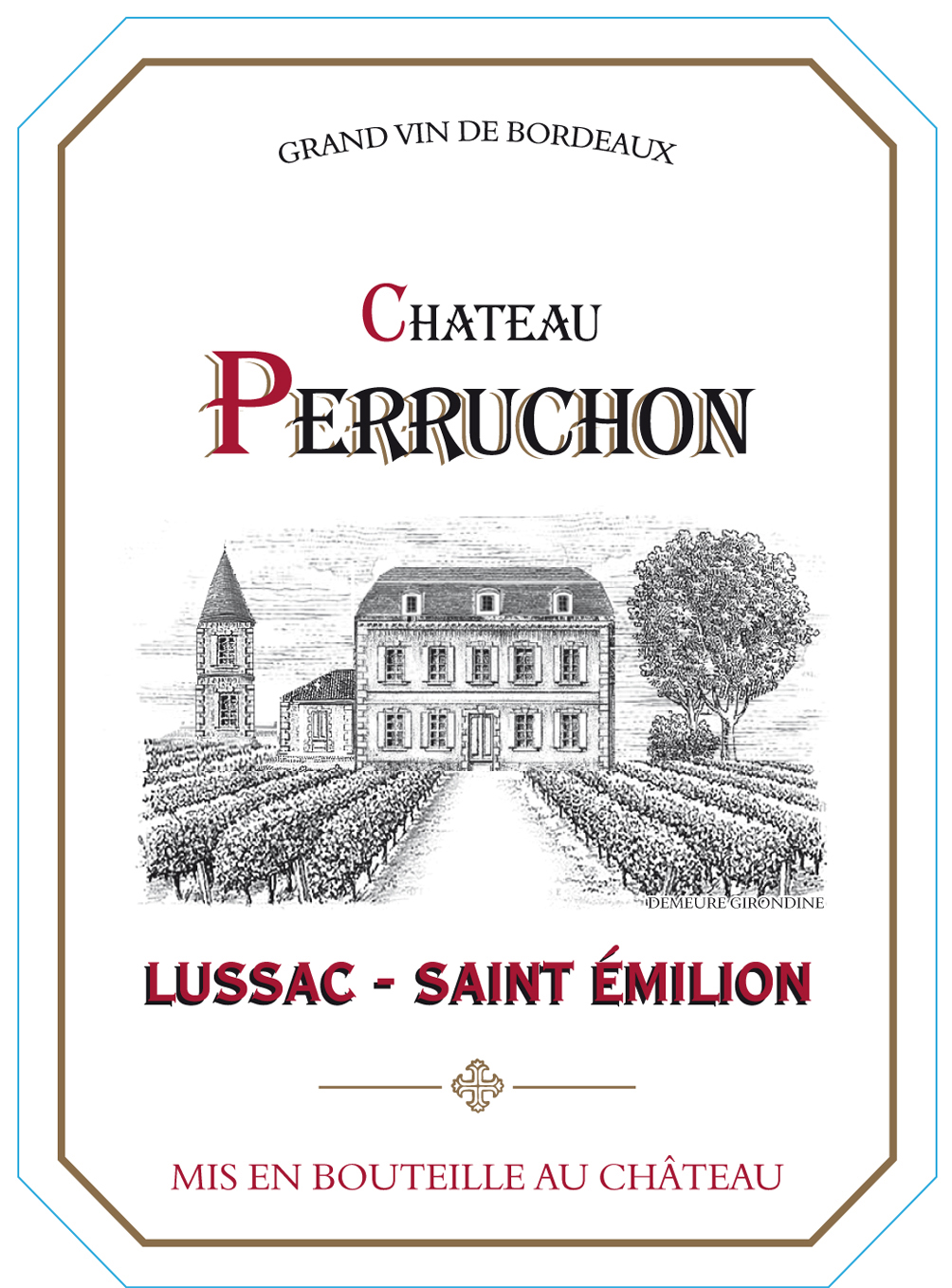 Chateau Perruchon label