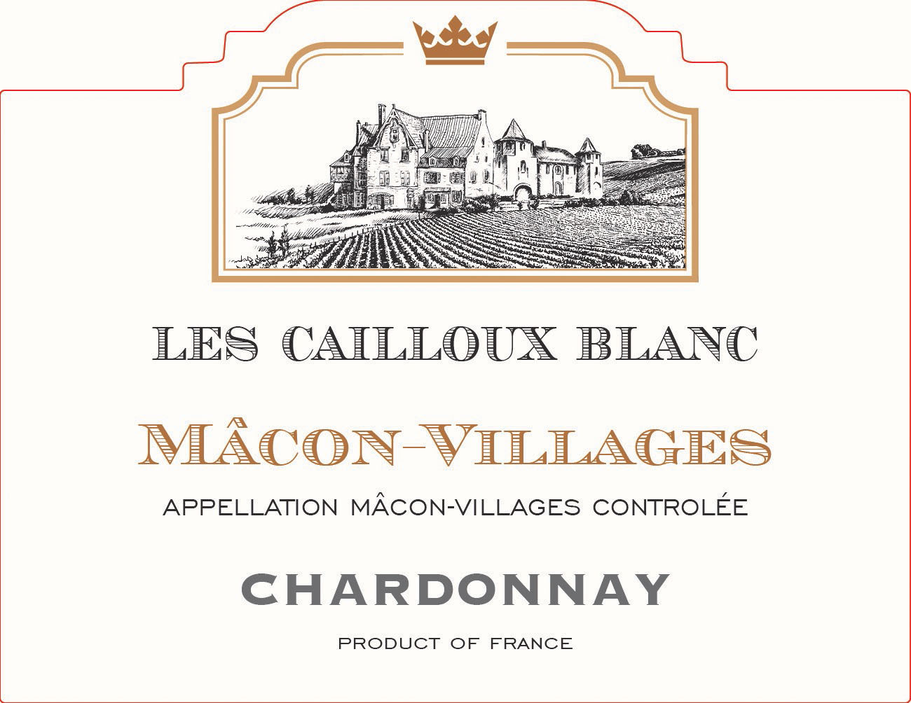 Les Cailloux Blanc - Macon Villages label