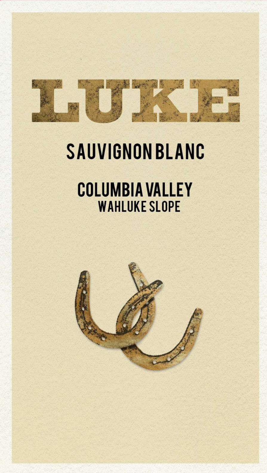 Luke Wines - Sauvignon Blanc label