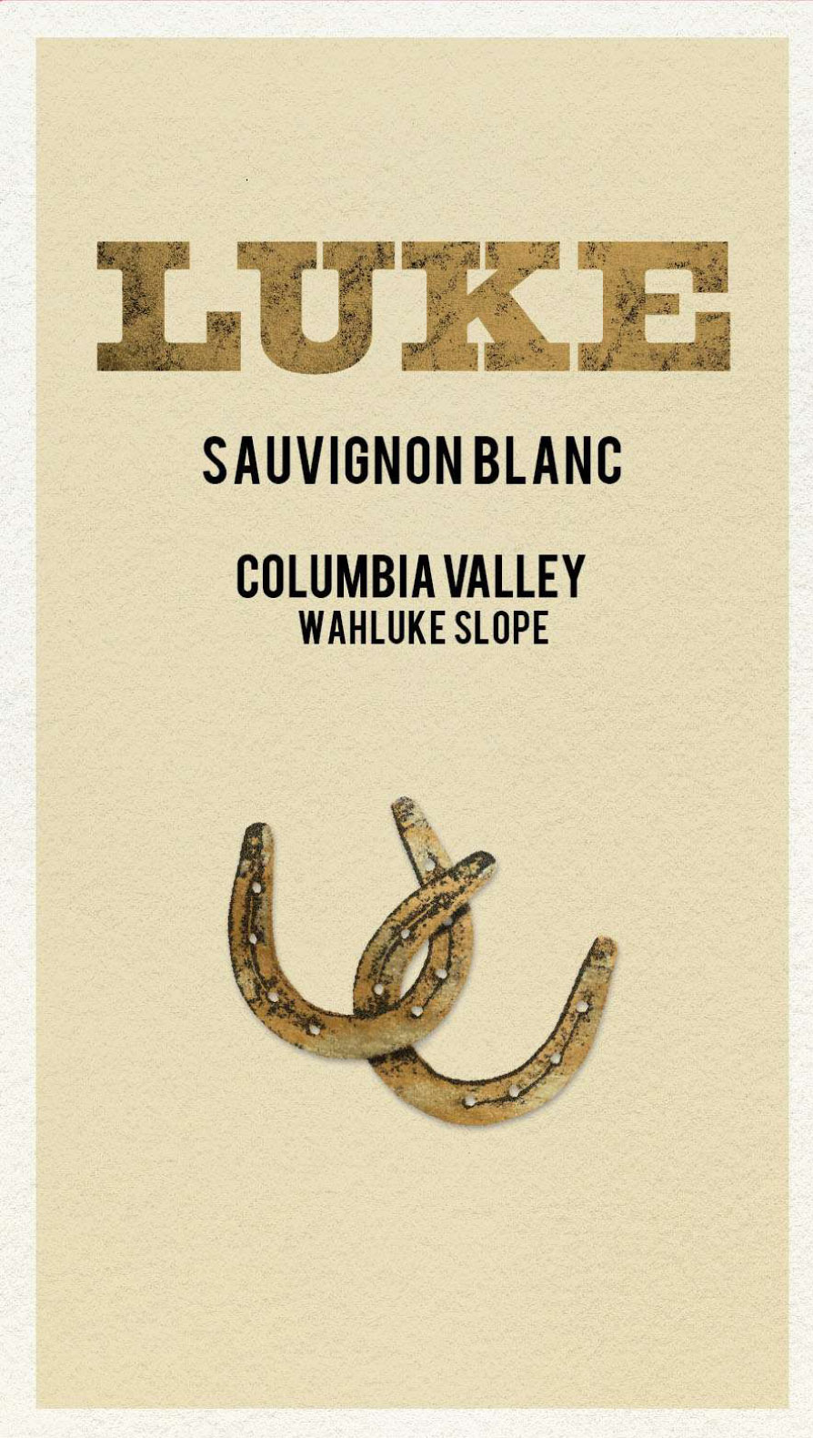 Lukes Wines - Sauvignon Blanc label