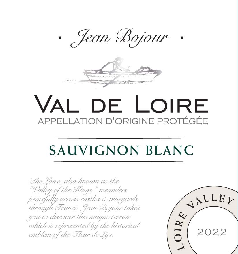 Jean Bojour - Sauvignon Blanc Val de Loire label