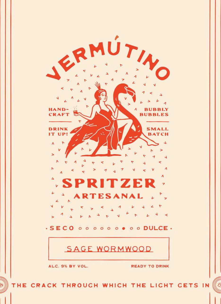 The Wine Collective Vermutino Vanilla Wormwood label